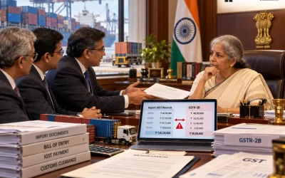 Gujarat industry body writes to Union finance minister Nirmala Sitharaman, seeks fix for import IGST mismatch in GSTR-2B